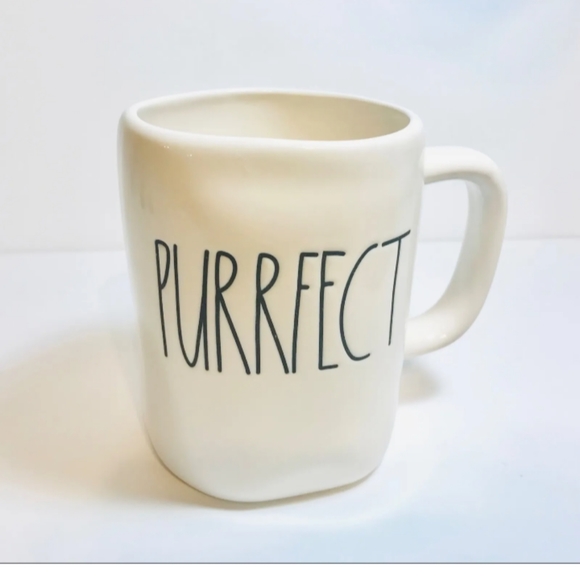Rae Dunn By Magenta 'PURRFECT' Spellout Mug - Cat Lovers Mug - Picture 1 of 5